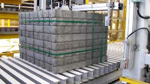 BRICK AND BLOCK STRAPPING MACHINES