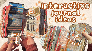 7 interactive junk journal page ideas! ✰