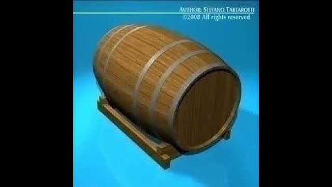 3D Model Wine Barrel Review