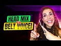 Head Voice Mix Voice VS Belt Voice WARMUP WITH JODIE LANGEL Head Voice Mix Voice VS Belt Voice WARMUP WITH JODIE LANGEL