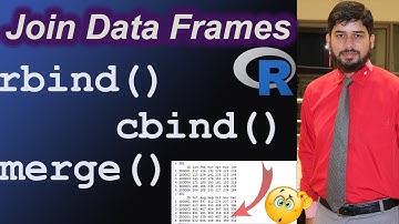 How to join (merge) data frames in R | R  Programming Language| R Tutorials |