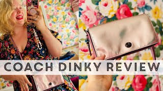 Coach dinky bag review! Worth the splurge?! 10 year review!