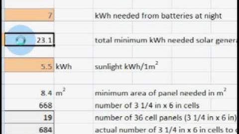 How to Use the Solar Calculator Part 2