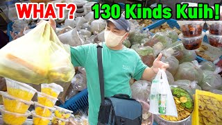 MALAYSIA KUIH Heaven More than 130 Kinds of Kuih! First Time Trying Malaysia Food Mukbang