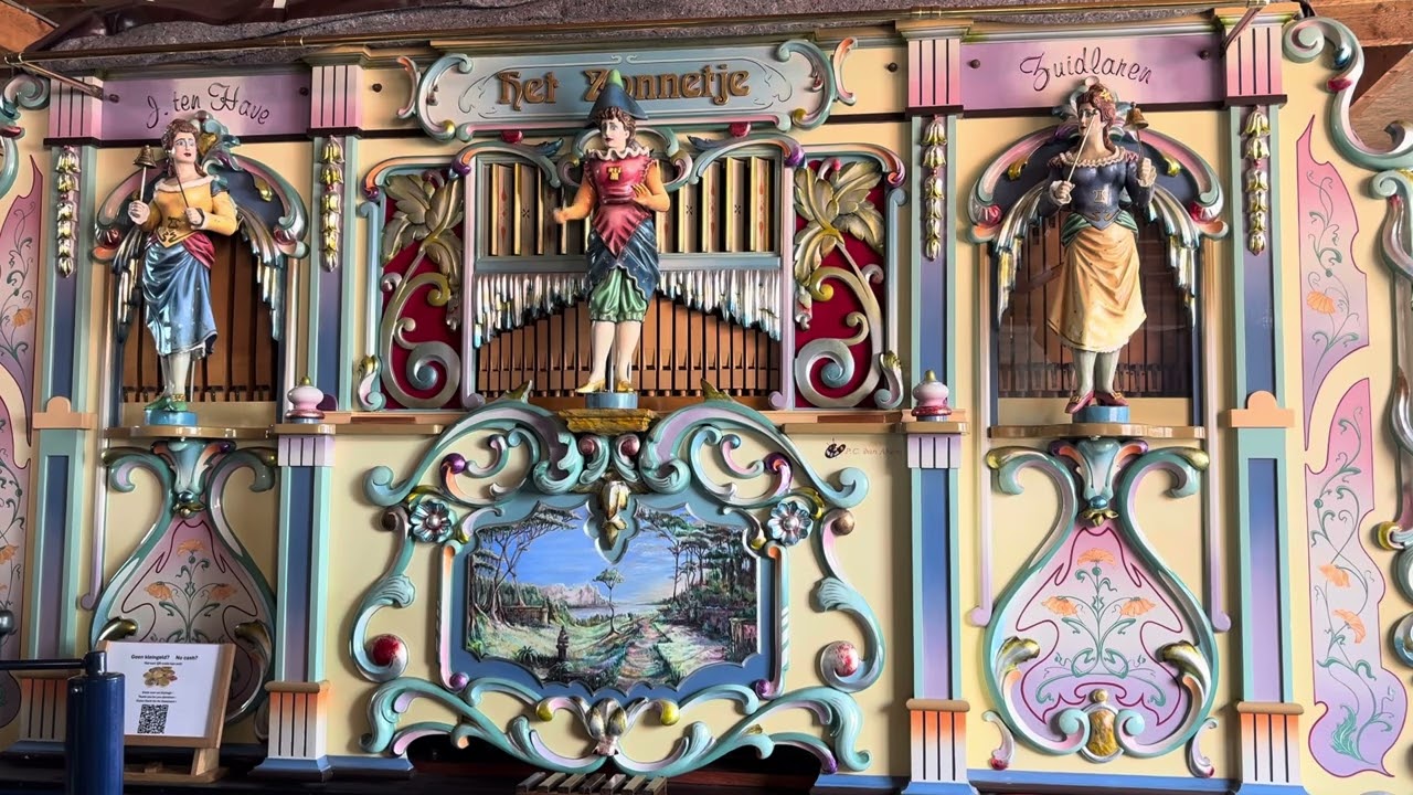 Draaiorgel het Zonnetje speelt nieuwe muziek (oktober 2025)