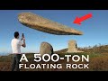 A 500ton floating rock that baffled scientists why dont these hanging stones fall   decoder