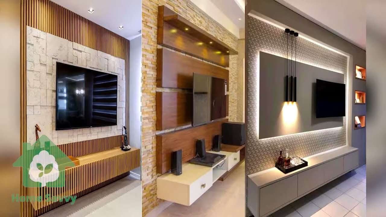 50+ Modern Living Room TV Cabinet Designs in 2022 - TV Unit Design ...