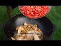 KAZAN REZEPT: Tschachochbili - Hähnchen auf georgische Art zubereitet !