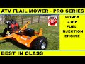 ATV Mower Pro|ATV Flail Mower|Fuel Injection Honda Engine ATV Mower