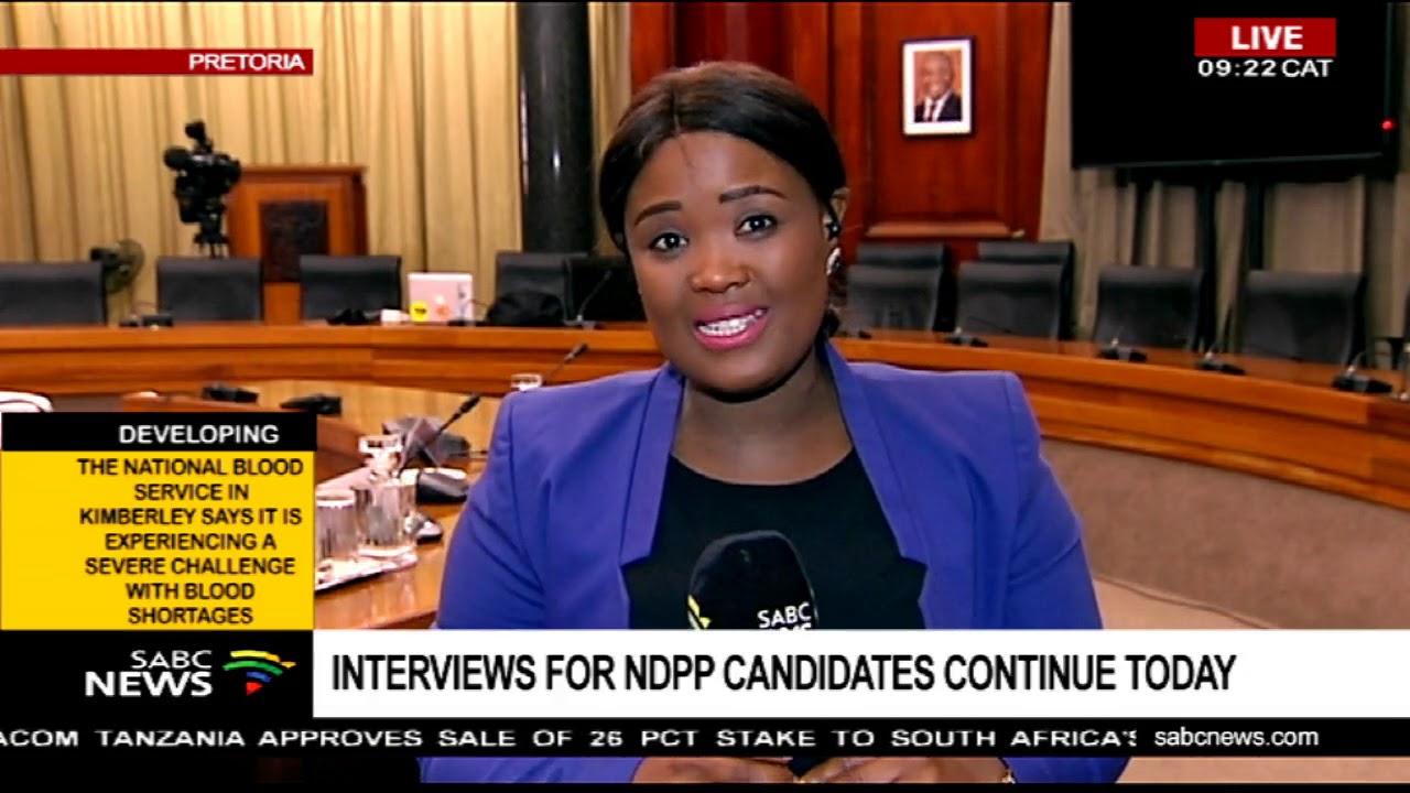 Interviews for NDPP candidates continue today - YouTube