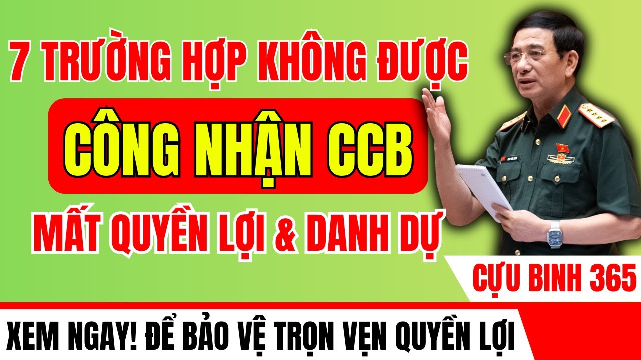 HÉ LỘ 7 TRƯỜNG HỢP KHÔNG ĐƯỢC CÔNG NHẬN CỰU CHIẾN BINH – NHỮNG LÝ DO KHIẾN NHIỀU NGƯỜI BẤT NGỜ