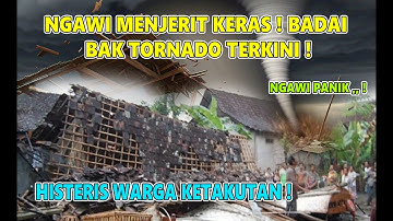 ASLI NGERI ! NGAWI MENJERIT KERAS ,BADAI PUTING BELIUNG BAK TORNADO SAPU NGAWI HARI INI,SEMUA LUDES