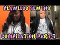 FLAWLESS SEW INS COMPILATION PART 7 🪡🧵😍😍😍😍| Baby Doll Layla