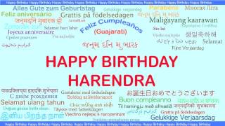 Harendra   Languages Idiomas - Happy Birthday