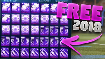 How To Get FREE Mystery Decals In Rocket League 2018