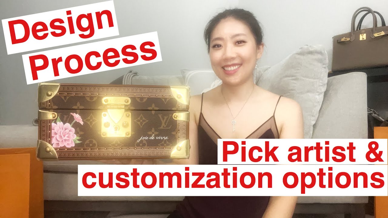 How to Customize Your Own LV Trunk! Pick Your Artist, Timeline