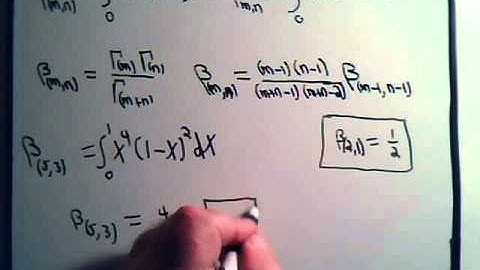 Beta Integral Solution Example 1