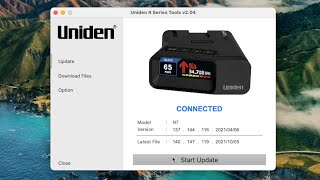 How to Update your Uniden R Series: New Update Software for the R7, R3, & R1 Radar Detectors screenshot 5