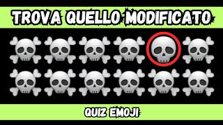 Quanto sono potenti i tuoi occhi #2 |  trova le emoji strane | Quiz con emoji