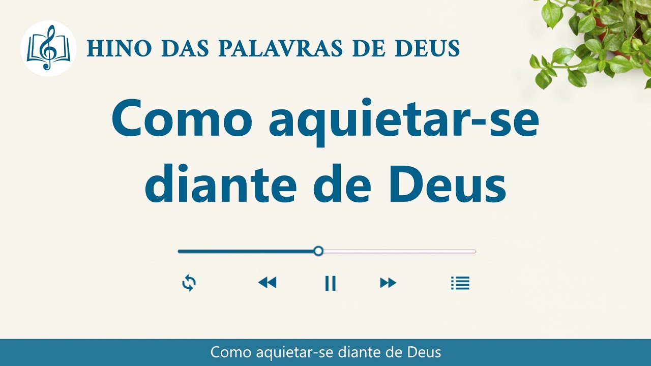 Música gospel 2020 "Como aquietar-se diante de Deus"