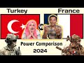 Pakistani reaction  turkey vs france military power comparison 2024