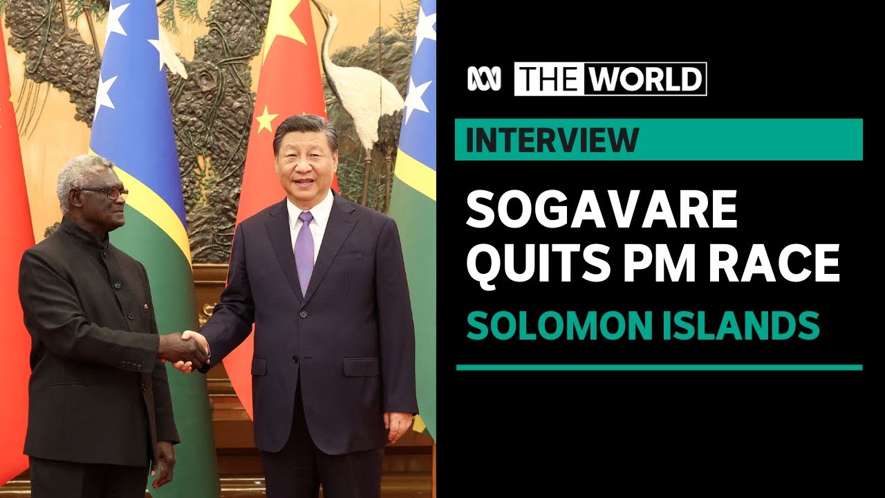 Solomon Islands' pro-China leader Sogavare withdraws from race to be prime minister | The World