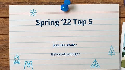 Salesforce Spring 22 Release Top 5