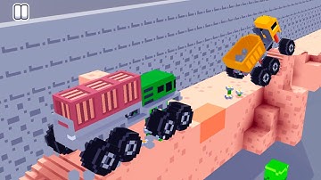 Fancade Drive Mad Monster Truck Driving Part 1|  All New Levels Gameplay Android,iOS