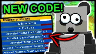 Code will last 2 days and expires in a month. #beeswarmsimulator #rob