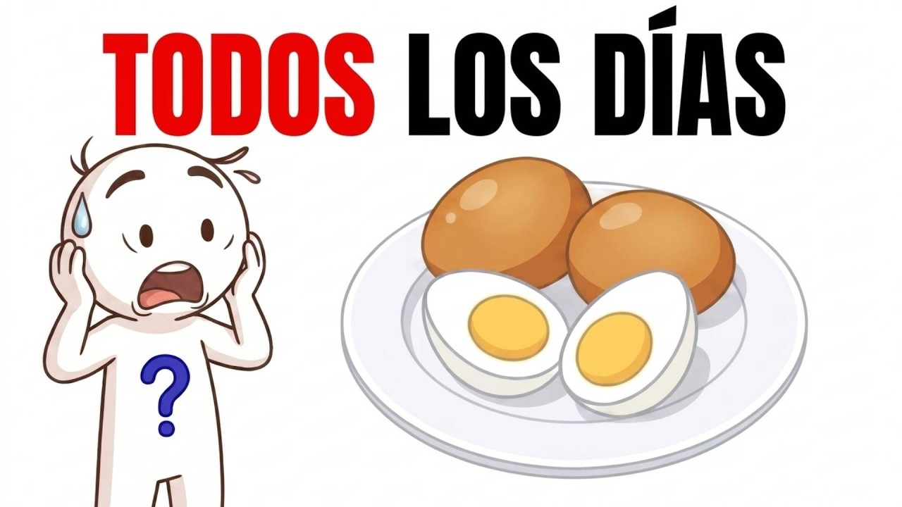 ¿Qué le pasa a tu CUERPO si Comes HUEVOS DUROS a Diario?