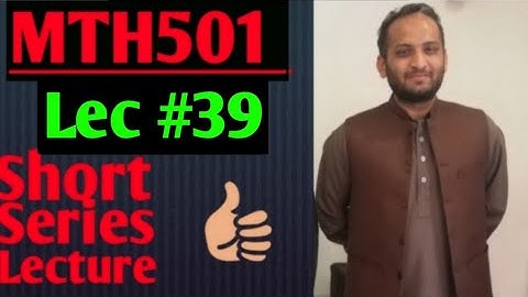 MTH501:Important short series lecture¦¦Lec#39||linear Algebra¦¦urdu hindi lec||Maths by Zahfran