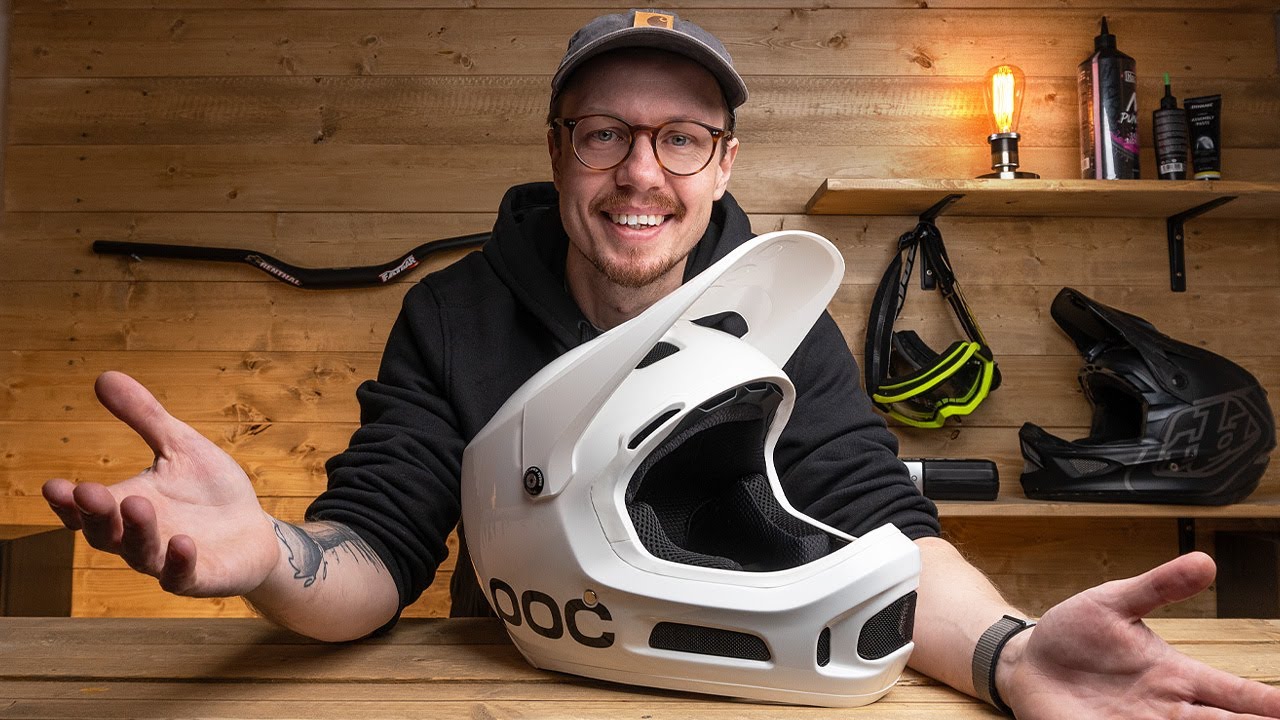 POC Coron Air Spin Review - Downhill & Enduro Fullface Helm mit cleveren  Details