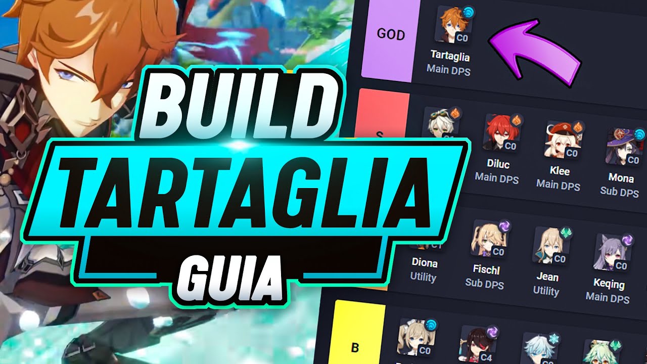¡TARTAGLIA es el PRIMER GOD TIER! - Build Tartaglia (Childe) DPS