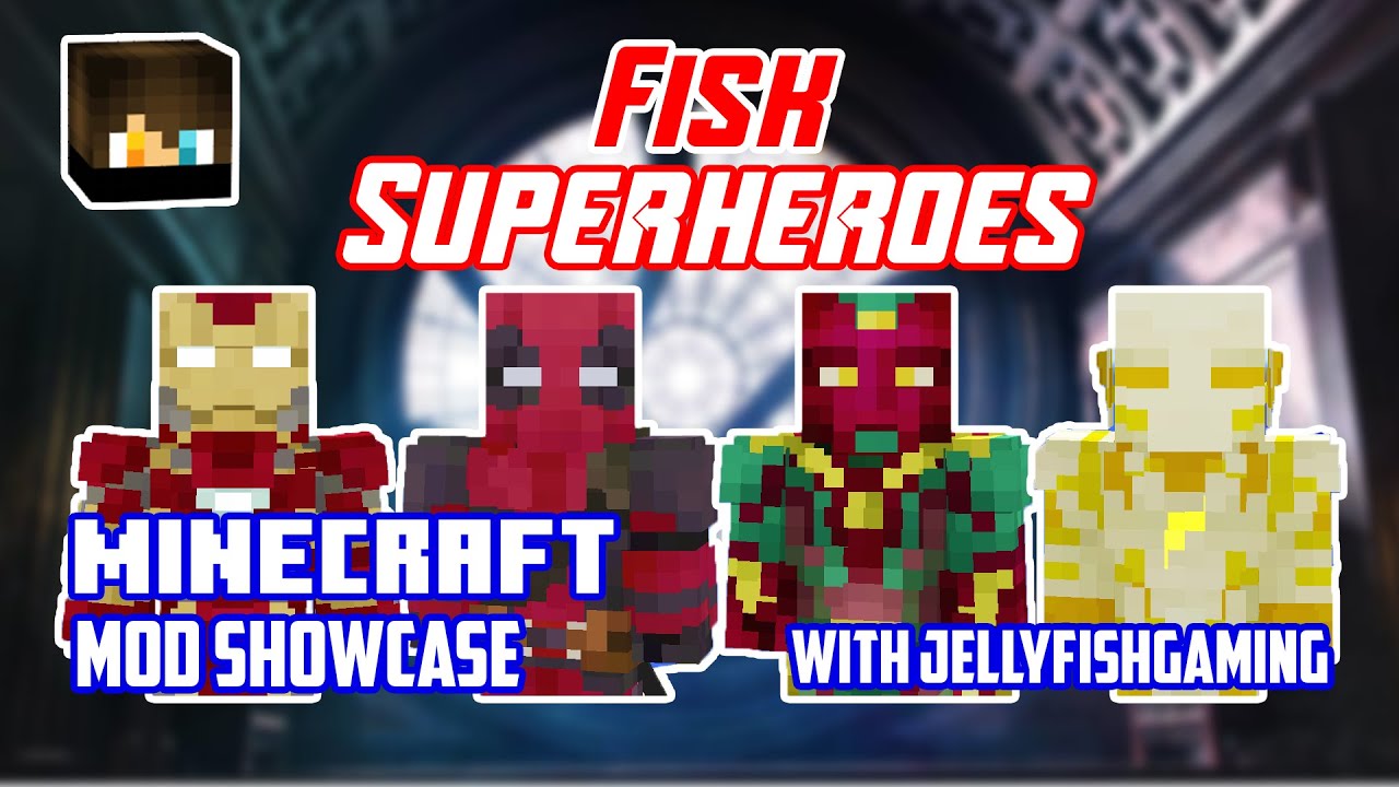 1.7.10] Fisk's Superheroes (Forge) Minecraft Mod