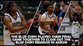 Bronny James dunks everything as Gabe Cupps & Blue Chips play for the last time as LeBron Coaches!