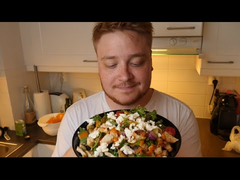 Video: Obzhorka-salaatti Kanaa Ja Krutonkeja, Resepti Kuva. Kuinka Tehdä Ahmaton Salaatti?