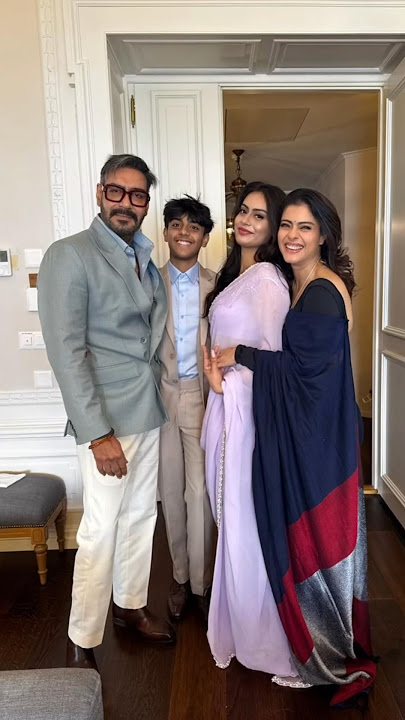 Proud Mom Kajol shares GLIMPSE from Nysa's graduation with Ajay Devgn and son Yug😍 #shorts #kajol