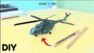 MI 17 V5 Helicopter DIY | Ice cream sticks craft