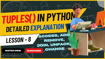 Tuples in Python | Python for Beginner | Add Change Remove Access Join Items | Python Tutorial