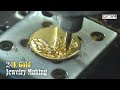 24k gold jewelry making machine  gold bangles  gold ring  gold pendant making   guanglijin