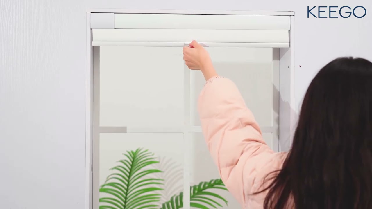 つっぱりハニカムシェード - YouTube