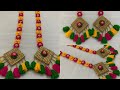 Woollen Craft Ideas | Diwali Special Door Toran Making Ideas At Home | QUICK & EASY
