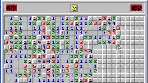 Minesweeper Expert, Touch Pad World Record: Ian Fraser 51.97 (RT)