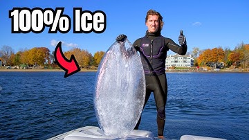 Surfing a 100% Ice Board
