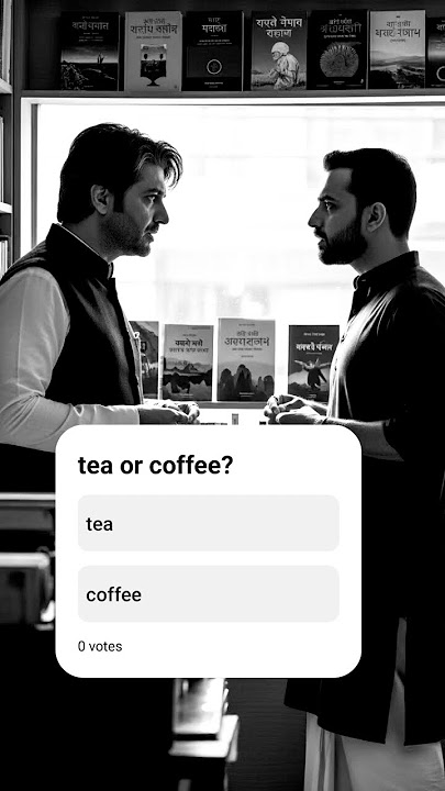 🌅 Morning People: Tea OR Coffee? What's Your Fuel? (Vote Now!) 💪