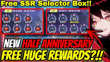 Tower of Fantasy HUGE HALF ANNIVERSARY REWARDS!!!! FREE SSR!!!