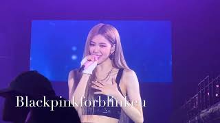 Blackpink during chit chat sesion 2 with Thai Blink ~ In Your Area Bangkok Day 1