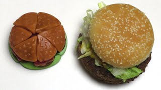 Gummy Burger vs Real Burgers