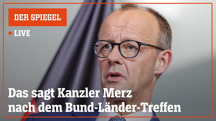 Livestream: Das sagt Merz nach dem Treffen mit den Länderchefs | DER SPIEGEL