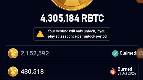 Claim your vesting rocky rabbit coins- How to play IQ games,  unlock, claim & withdraw your coins